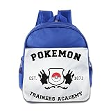 Pokemon Trainer Academy Kind Fashion Rucksack Schultasche Blau Königsblau Einheitsgröße