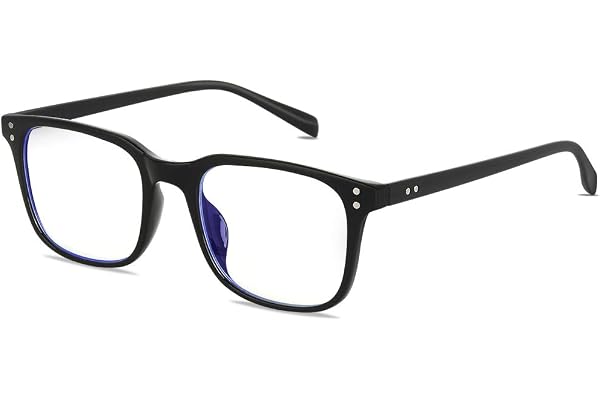 GIMDUMASA Lunettes lumière bleue Lunettes avec filtre de lumière bleue Blocage de lumière bleue Lunettes avec filtre anti-lumière bleue pour ordinateur Anti-reflet pour homme et femme Montures de