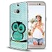 Produktbild HTC One M8 Bilder Case, Conie Mobile Motiv Hülle Backcover Rückschale, Silikon TPU Schutzhülle