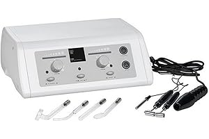Weelko (Silverfox) Dispositif Professionnel Haute fréquence pour Le Visage, F-803 - Appareil de beauté - Microcurrent Facial Machine - Acier inoxydable - Argent - Modern - Nettoyage en profondeur