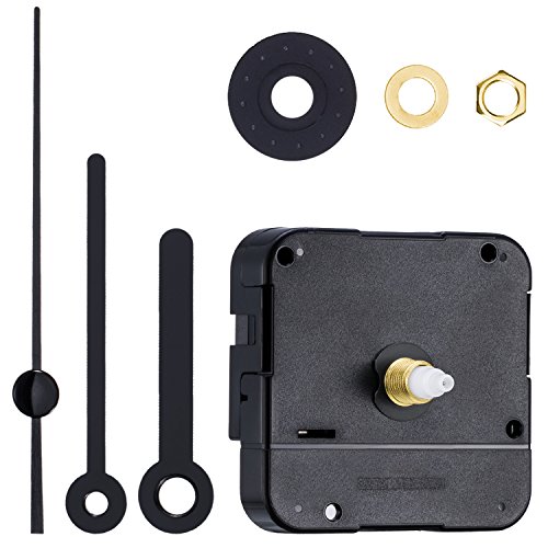 Mudder Uhrwerk mit Kurzen Händen, 4/ 25 Zoll Maximale Zifferblattstärke, 3/ 5 Zoll Gesamtwellendrehzahl - 4