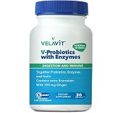 Velavit V-Probiotics Enzymes Takviye Edici Gıda 30 Kaps&uuml;l
