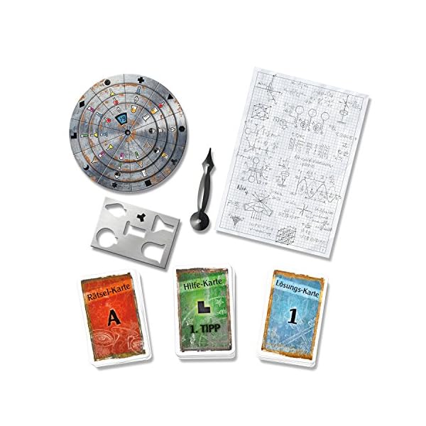 Exit - Das Geheime Labor: Gioco Da Tavolo Escape Room (1-6 Giocatori) - Livello Avanzato, Edizione Tedesca