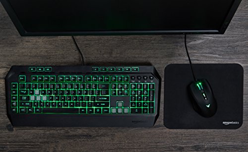 AmazonBasics - Rat n para videojuegos multicolor con macros programables 3200 ppp ajustables AmazonBasics - Rat n para videojuegos multicolor con macros programables 3200 ppp ajustables