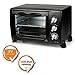 Produktbild Miniofen mit Grill mit 21Liter Volumen, 1380Watt, zum Grillen, Braten und Rotieren, schwarz