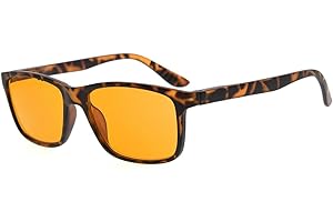 ‎EYEKEPPER Eyekepper Computer-Lesebrille mit mehr als 97% Anti Blaulicht Gläser (Schildkröte, 0.00)