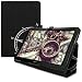 Produktbild kwmobile Huawei MediaPad T3 10 Hülle - Tablet Cover Case Schutzhülle für Huawei MediaPad T3 10 mit Ständer