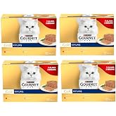 Gourmet Gold Kıyılmış Tavuk Etli Yaş Kedi Maması Multipack 85 gr. (48 Al 36 &Ouml;de)