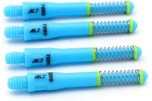 CUESOUL TERO AK7 Dart Shafts Molla incorporata telescopica, Set di 4 Pezzi