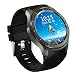 Produktbild Hunpta DM368 Bluetooth Smart Watch Gesundheit Handgelenk Armband Herzfrequenz-Messgerät (Schwarz)