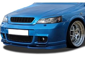 RDX RACEDESIGN RDX Spoiler delantero Astra G OPC 2 (Adecuado para OPC 2 o Vehículos con OPC 2 parachoques delantero) Alerón delantero frontal VARIO-X