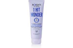 Noughty 97% Natural 1 Hit Wonder Co-Wash Non Foaming 2 in 1 Shampoo and Conditioner With Sweet Almond Oil and Castor Oil, Sulphate Free Vegan Haircare 250ml