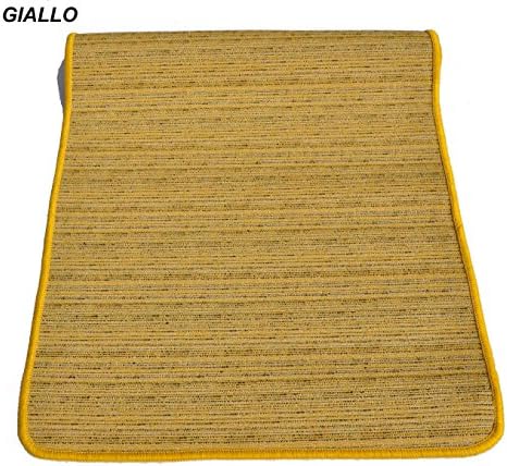 MELANGE kitchen mat (53 cm wide) - GIALLO - YELLOW - 200 CM.