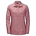 Produktbild JACK WOLFSKIN Damen Bluse MANITOULIN ISLAND SHIRT, garnet red checks, XXL, 1402252-7824006