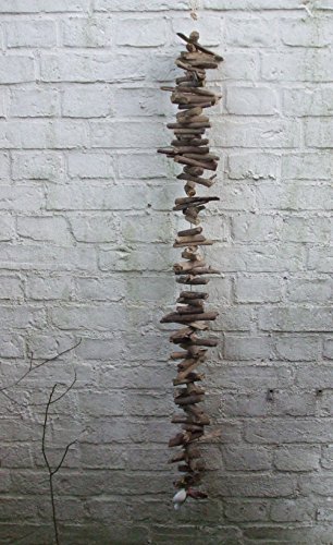 Bezaubernd schöne, mediterrane Girlande, Treibholz, braun, maritim - 2