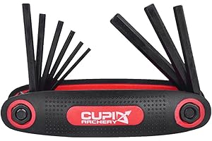 WEREWOLVES Outil de Maintenance pour tir à l'arc Jeu de clés Allen de l'Archer Jeu de clés à l'arc de 1 pièce