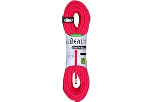 Beal Zenith 9.5MM 80M - Corda da arrampicata, misura 80 m, colore: Rosa solido