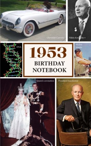 1953 Birthday Notebook: a great alternative to a card
