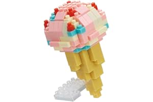 nanoblock NBC247 Ice Cream Toy, Multi-Colour