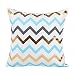 Produktbild Vovotrade Geometrische Muster Gold Folie Druck Kissenbezug Sofa Taille Throw Kissen (Weiß1)