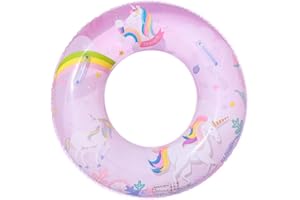 BESTBARGAINHOUSE Pool Inflatable Rubber Ring Swim Rings Inflatable Pool Floats for Adults Kids Pool Ring Water Sports Toys Girls Boys Summer Swimming Pool Beach Party Tube Toy