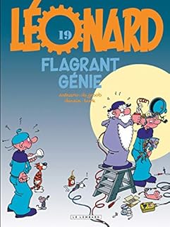 jaquette livre Léonard - tome 19 - Flagrant génie