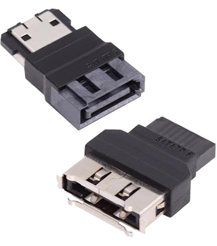 Adattatore InLine 27502 – ESATA Maschio A SATA Femmina, Convertitore Di Segnale