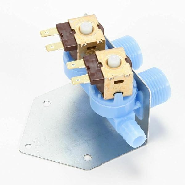 Edgewater Parts Washer Water Inlet Valve 205613 - Compatible With Whirlpool Washing Machines, Hot & Cold
