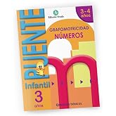 Nadal Edarca - Puente Infantil 3 a&ntilde;os N&uacute;meros | Cuaderno repaso vacaciones | Grafomotricidad e iniciaci&oacute;n a n&uacute;meros | 32 p&aacute;gi