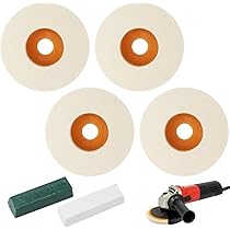 Dischi Per Lucidatura In Cotone Per Trapano - 10 Pezzi Con Mandrino 3mm, Per Dremel, Gioielli E Ruote - Foto 8