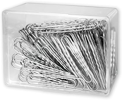 Victory Office 673 Document Binder Clips, 77 mm, Galvanised Pack of 100)