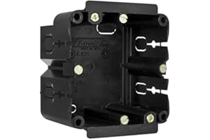 F-TRONIC Geräteeinbaudose für Kanäle von Gewiss®, Rehau®, Licatec® Typ 1 fach