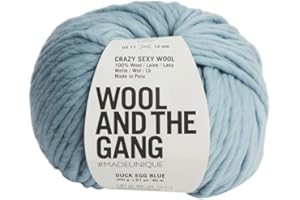 Wool and the Gang Crazy Sexy Wool, Duck Egg Blue (150), 200g