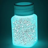 LANGE LEUCHTDAUER und HÖCHSTE LEUCHTKRAFT: Aufladbar durch Sonnenlicht und künstliche Lichtquellen. Leuchtkraft für mehr als 6 Stunden. Bis zu zehn Mal stärkere und längere Leuchtdauer als bei früheren, herkömmlichen UV-Glühfarben.