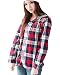Bearsland Women's Breastfeeding and Nursing Plaids Hoodie Shirt