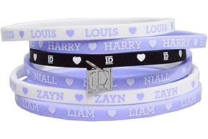 AMBROSIANA Bracciale in Silicone (Gummy Band Set 6 Bracciali)