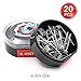 Price comparison product image 20 Pieces Made Coil, Alien Clapton Coil Heating Wire, AWG(0.3x0.8mm Flat + 32GA) by Vapethink,0.45 ohm