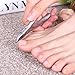 Chooling Nail Nipper for Thick and Ingrown Toenails - Heavy Duty Fingernail & Toenail Clippers - Surgical Grade Stainless Steel Nail Clippers for Hangnails (CL-014)