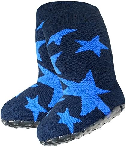 Ewers Boys Stop Socks Non-Slip Abs Pollution-Free Toddler With Stars For Children (EW-221048-W17-JU1-1139-21/22) incl. EveryKid-Fashionguide