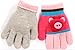 Moolecole Cute Pig Gloves Warm Gloves Baby Boys Girls Toddler Children Kids Knitted Mitten Magic Gloves Pink