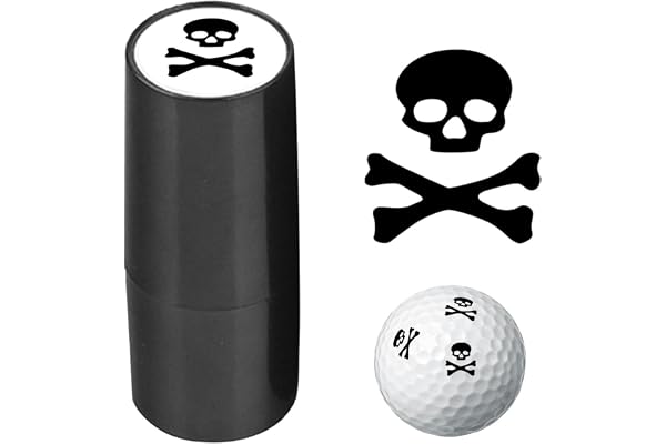 Pomurom Tampon pour balle de golf, marqueur de balle de golf, étanche, marqueur de balle de golf, personnalisez vos balles de golf, accessoires de golf, cadeau pour les amateurs de f