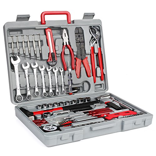 FIXKIT 555 Teilig Werkzeugset im Koffer Werkzeugkoffer Werkzeugkasten für den Haushaltsbereich Universal-Haushalts-Werkzeugkoffer - 2