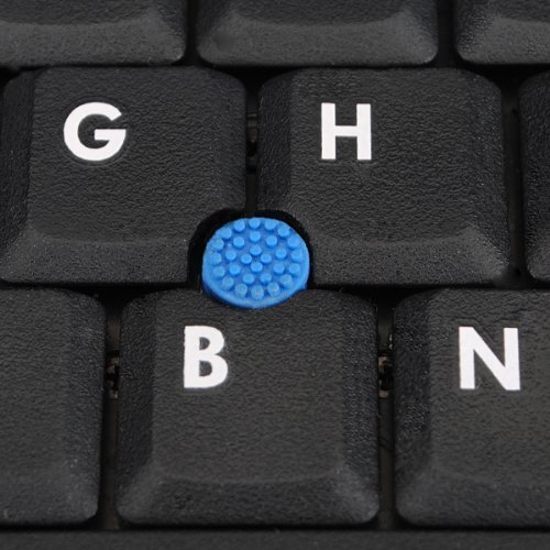 Well-Goal, Trackpoint per mouse, morbido, blu, confezione da 2, per Dell, HP, Toshiba