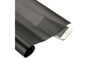 SANWAN Car Light Film - SUNWAN Cars Headlight Rear Lights TailLight Fog Lamp Tint Vinyl Film Cover Protective Window Tinting Film (Matte Black)30x100cm