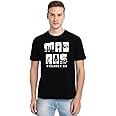 Crazy Punch Madras Pasanga Da Men's Black Half Sleeve Tamil Round Neck T-Shirt