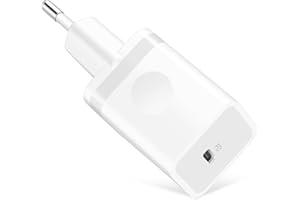 ARCCRA Ładowarka USB C 20 W, Adapter/Wtyczka/Zasilacz USB C, Szybka Ładowarka Kompatybilna z iPhone 14/13/12/Pro/Max/mini/11/SE/XS/XR/X/8, iPad Pro/Air, Samsung S22/S21/S20/Note20/Fold3/A72/A53