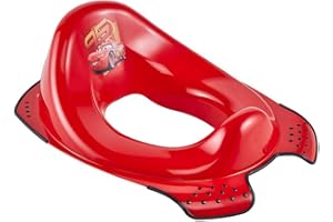 keeeper Disney Cars Kinder-Toilettensitz, Ab ca. 18 Monate bis ca. 4 Jahre, Anti-Rutsch-Funktion, Ewa, Kirsch-Rot, Paw Patrol