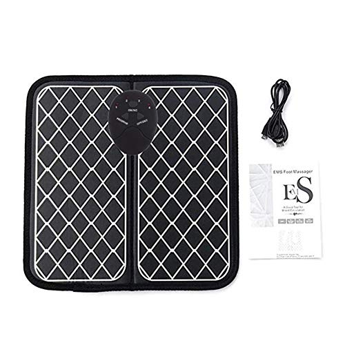 Preisvergleich Produktbild Fußmassagegerät, EMS für Entspannung, Anregung des Blutkreislaufs, Muskeltraining / -Regeneration, via USB Aufladen