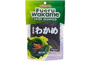 BO TIME WEL-PAC Algues Wakame Séchées Japonaises "Fueru Wakame" 56,7g (1 sachet)