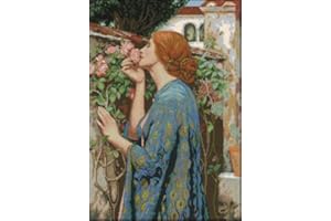 MAX STITCH DESIGN sweet home el Alma de Rosa contó Cruz Puntada Kit, CT 14, 198 * 288stitch 48 * 63cm Conde Cruz Puntadas